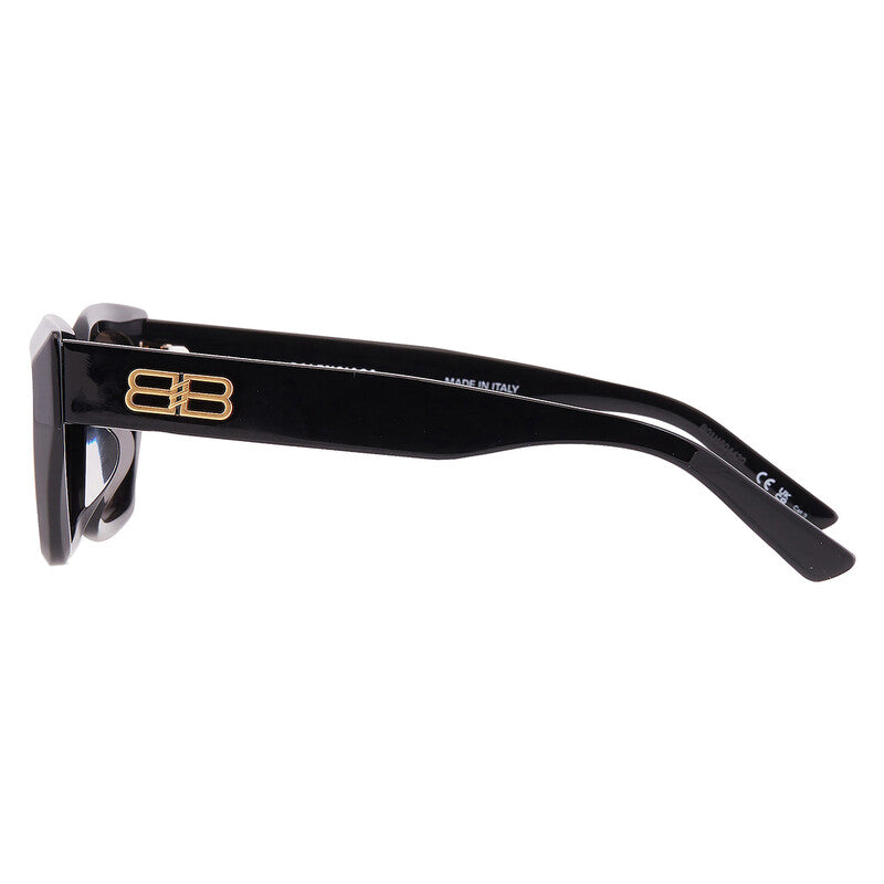 Balenciaga BB0272SA 001 Rectangular Sunglasses – Black
