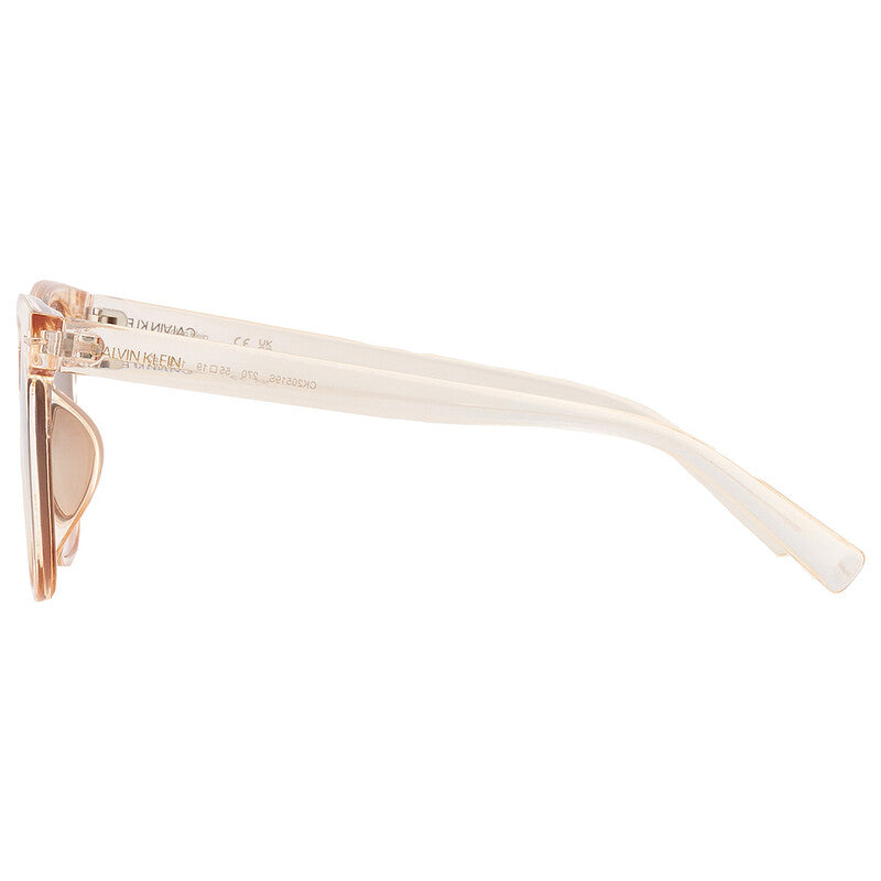 Calvin Klein CK20519S 270 Square Sunglasses – Crystal Beige