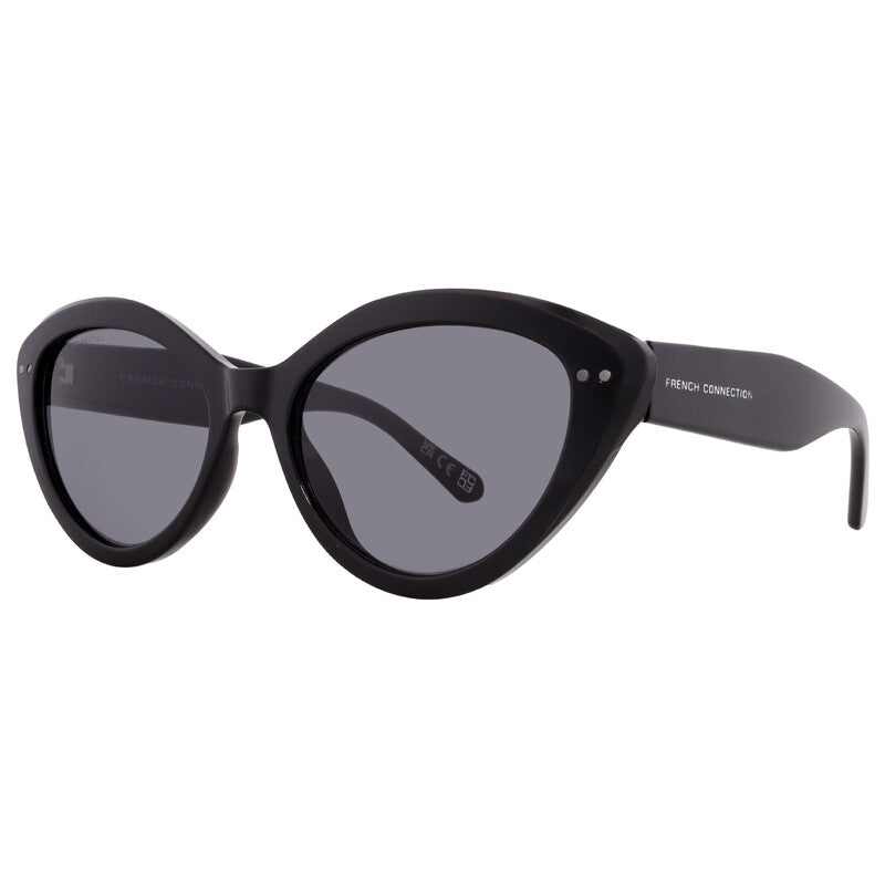 French Connection Women's Cat Eye Sunglasses – Black