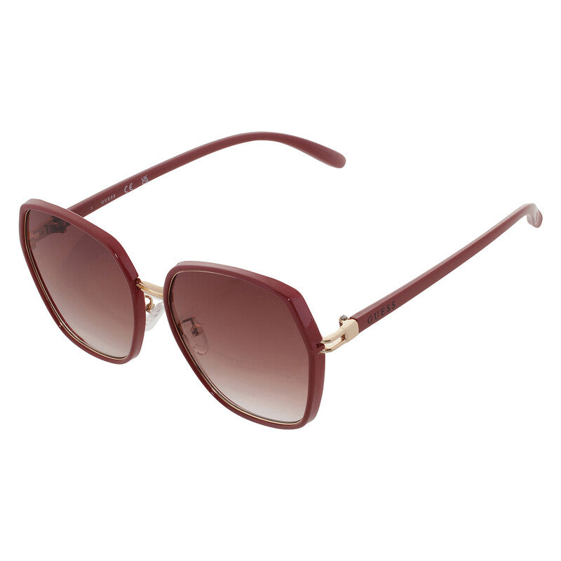 Guess Factory GF0407 Women's Butterfly Sunglasses – Red