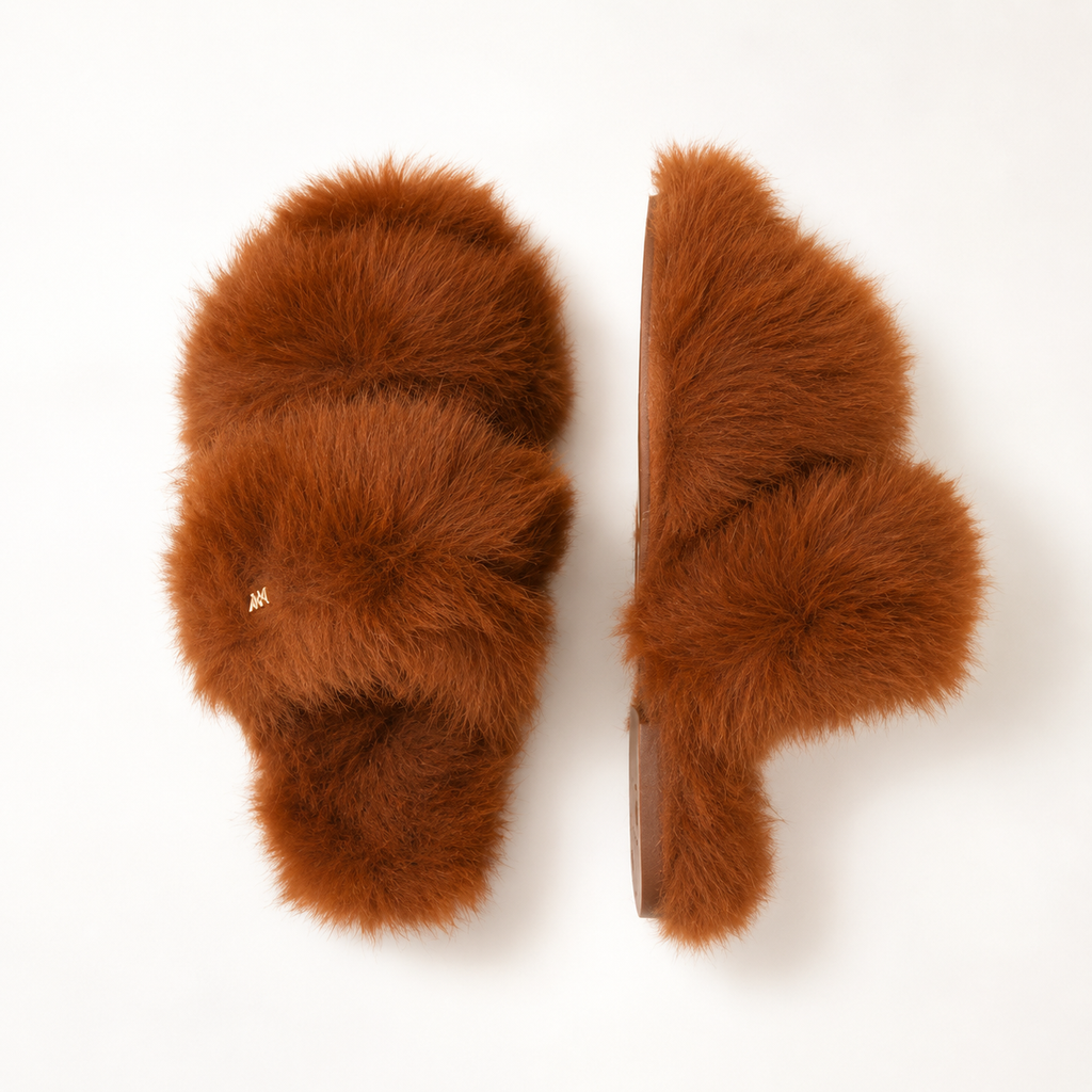 Michael Kors 40H3TUFA1D-230 Women's Brown Slippers