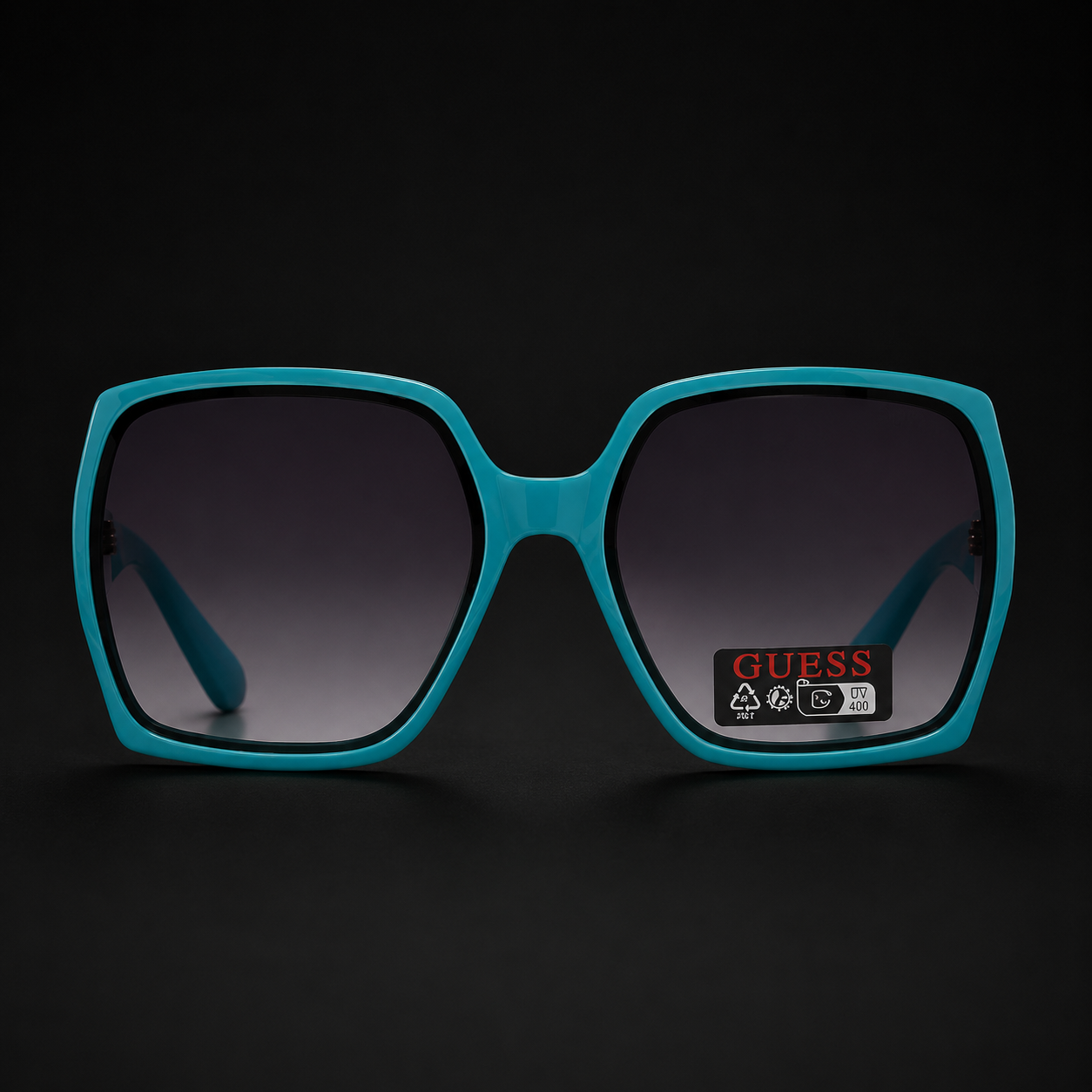 GUESS FACTORY Smoke Gradient Sport Ladies Sunglasses