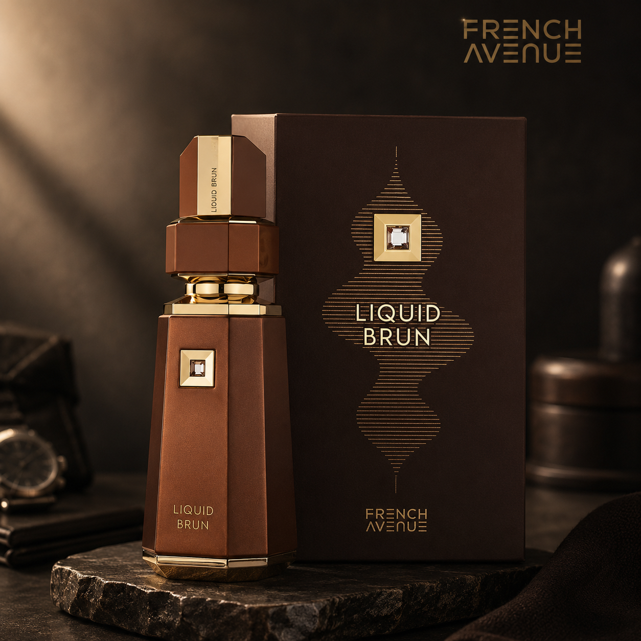French Avenue  Men's Liquid Brun EDP Spray 3.4 oz Fragrances