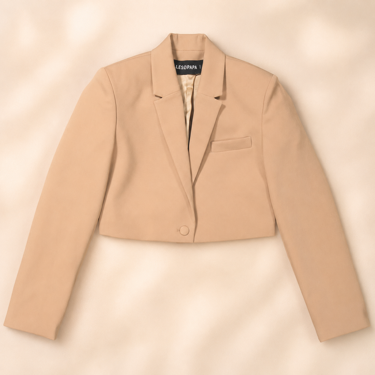Filles A Papa Women's Blazer in Camel
