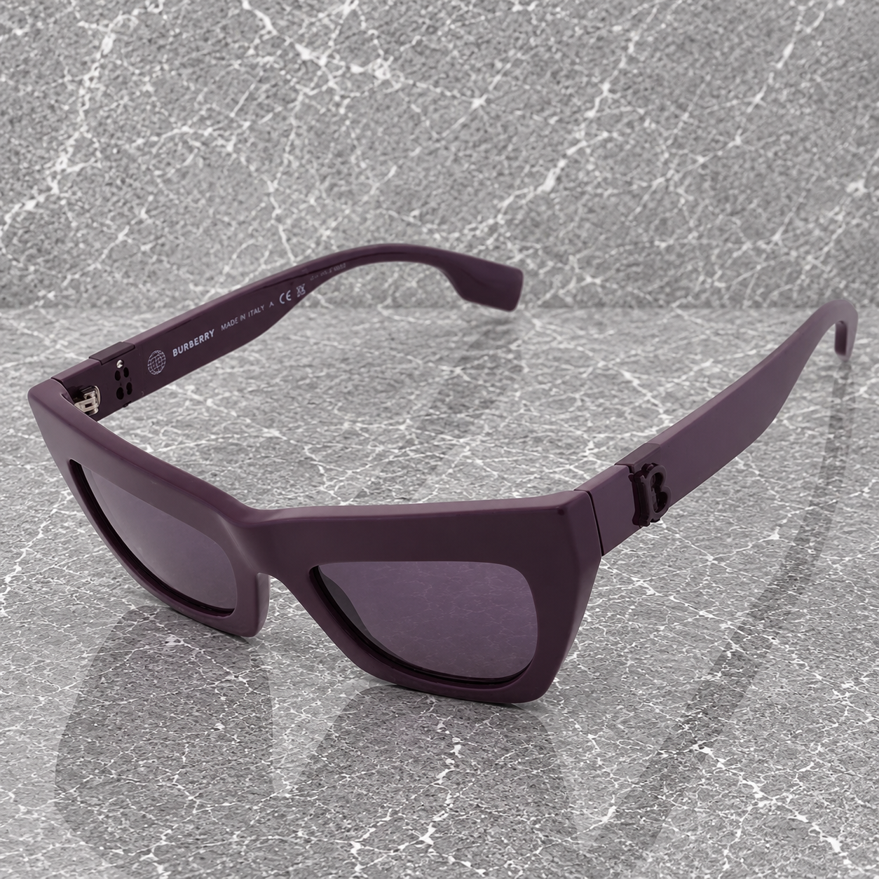 Burberry  Violet Cat Eye Ladies Sunglasses