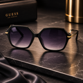 Adidas  Ladies Black Geometric Sunglasses