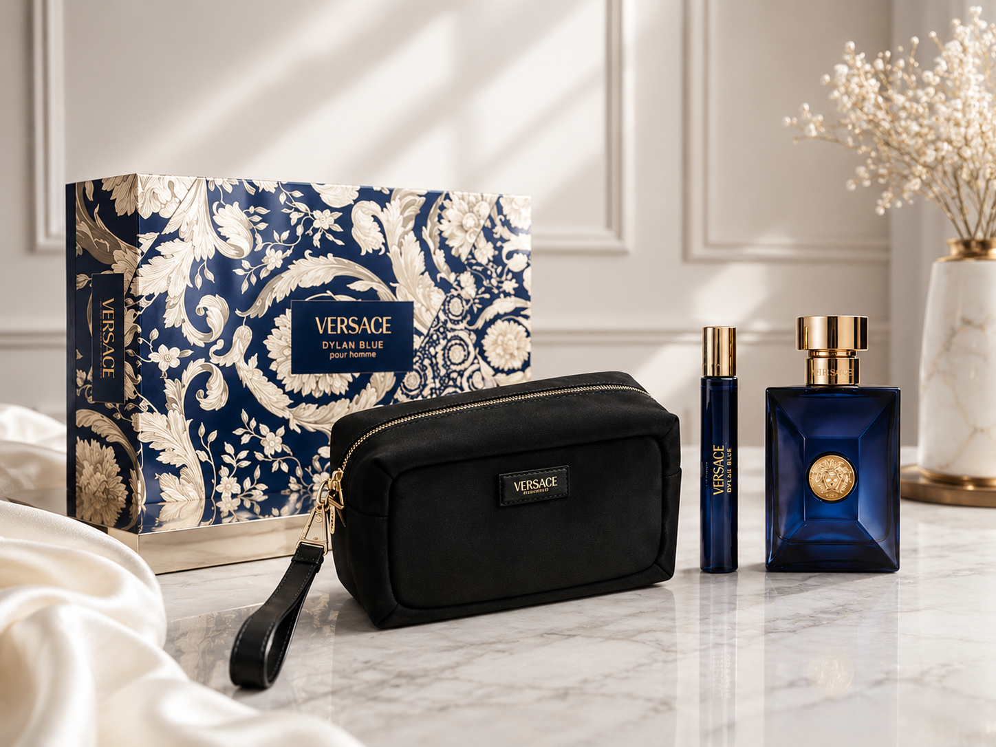 Versace Men's Dylan Blue Gift Set Fragrances