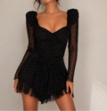 Rotate Women's Casual Dress in Black