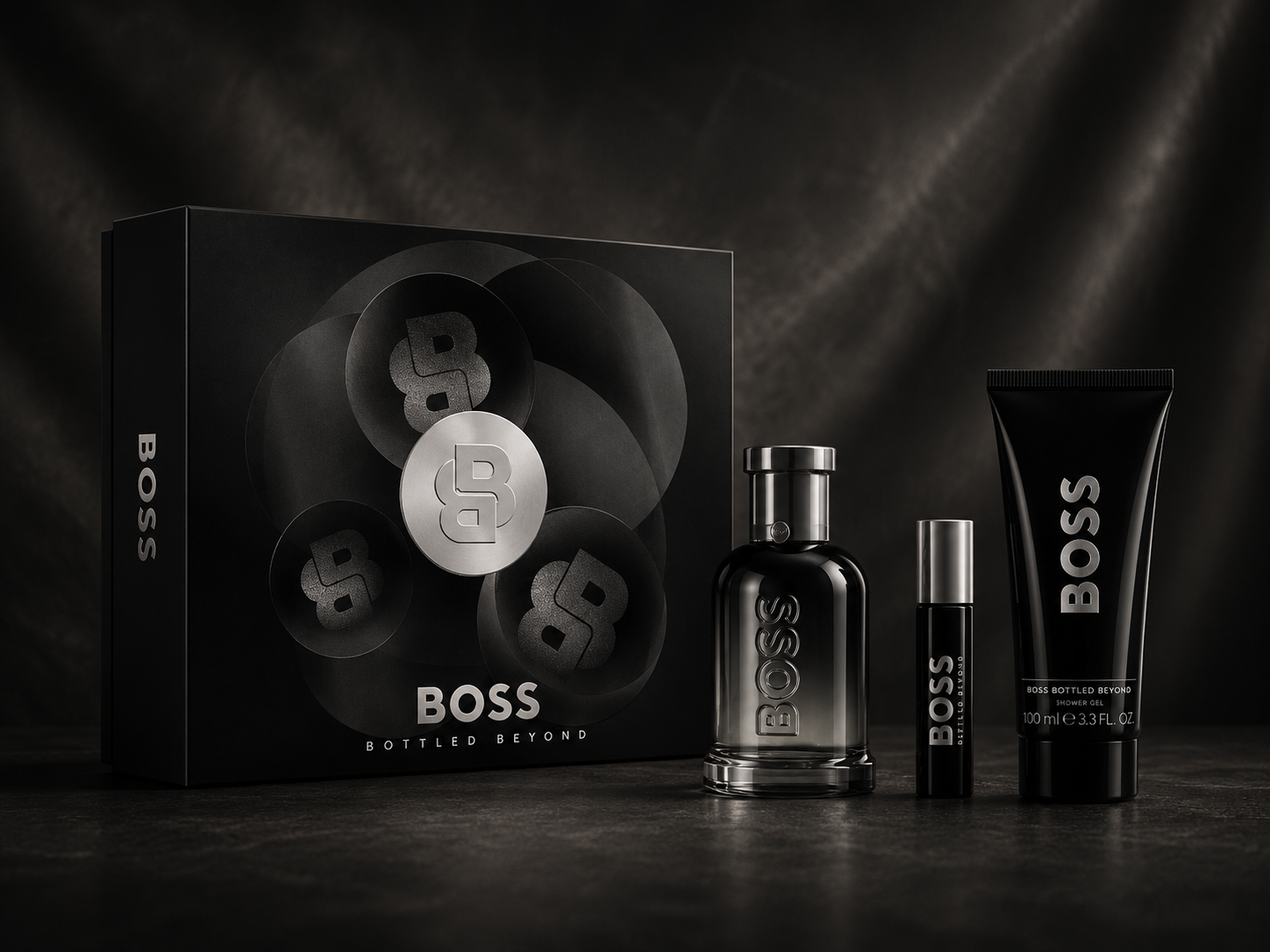Hugo Boss Men's Boss Bottled Beyond 3pcs EDP Gift Set Fragrances