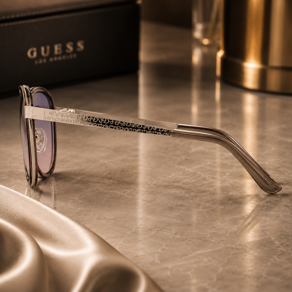 GUESS FACTORY Smoke Pilot Ladies Sunglasses