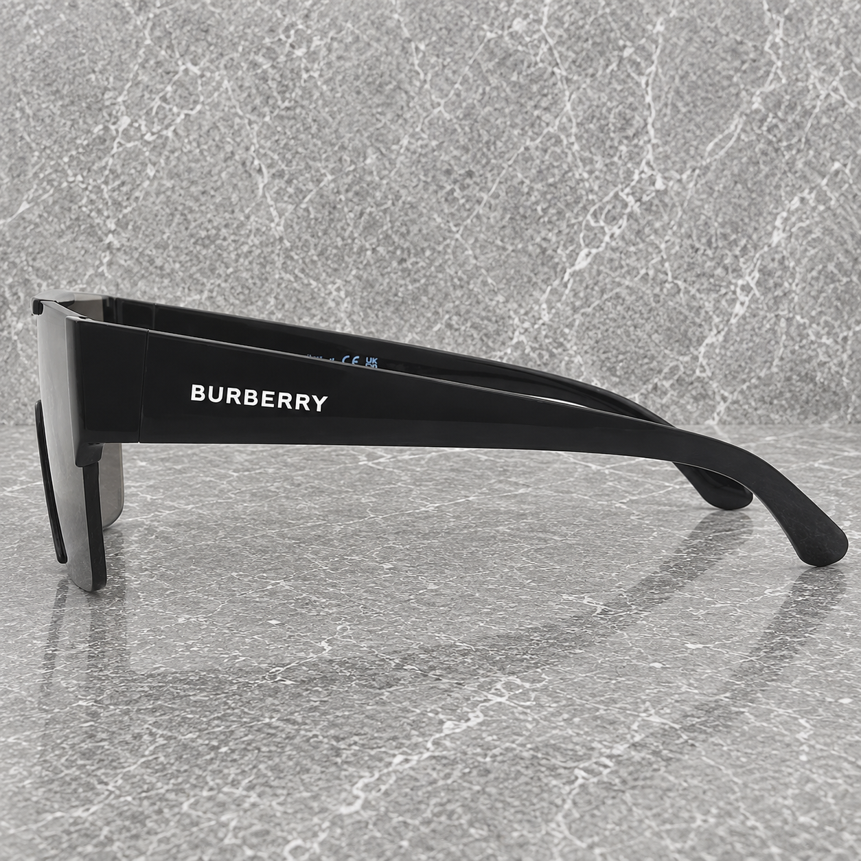 Burberry  Gold with silver Shield Men's Sunglasses
