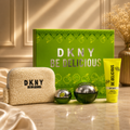 DKNY Women's Be Delicious 4pc Gift Set Fragrances