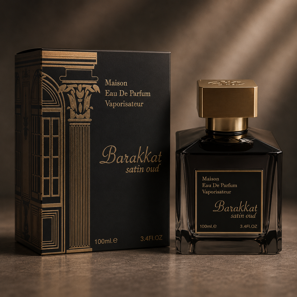 Fragrance World Unisex Barakkat Satin Oud EDP Spray 3.4 oz Fragrances