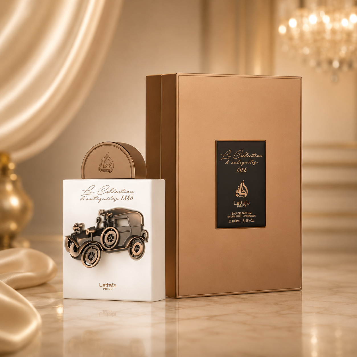 Lattafa La Collection D'Antiquites 1886 Eau de Parfum 3.4 oz / 100 ml