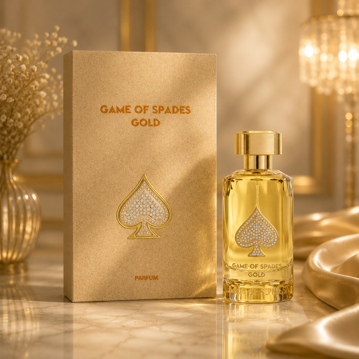 Jo Milano Game Of Spades Gold Eau de Parfum 3.4 oz