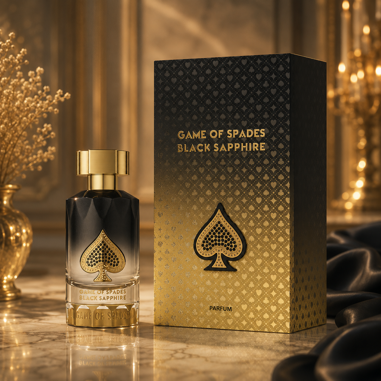 Jo Milano Game of Spades Black Sapphire Parfum 3.0 oz