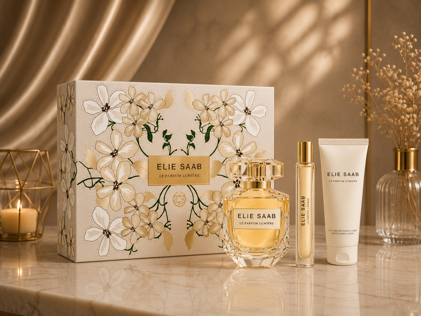 Elie Saab Le Parfum Lumiere Gift Set for Women