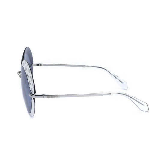 Adidas  Ladies Silver Tone Round Sunglasses
