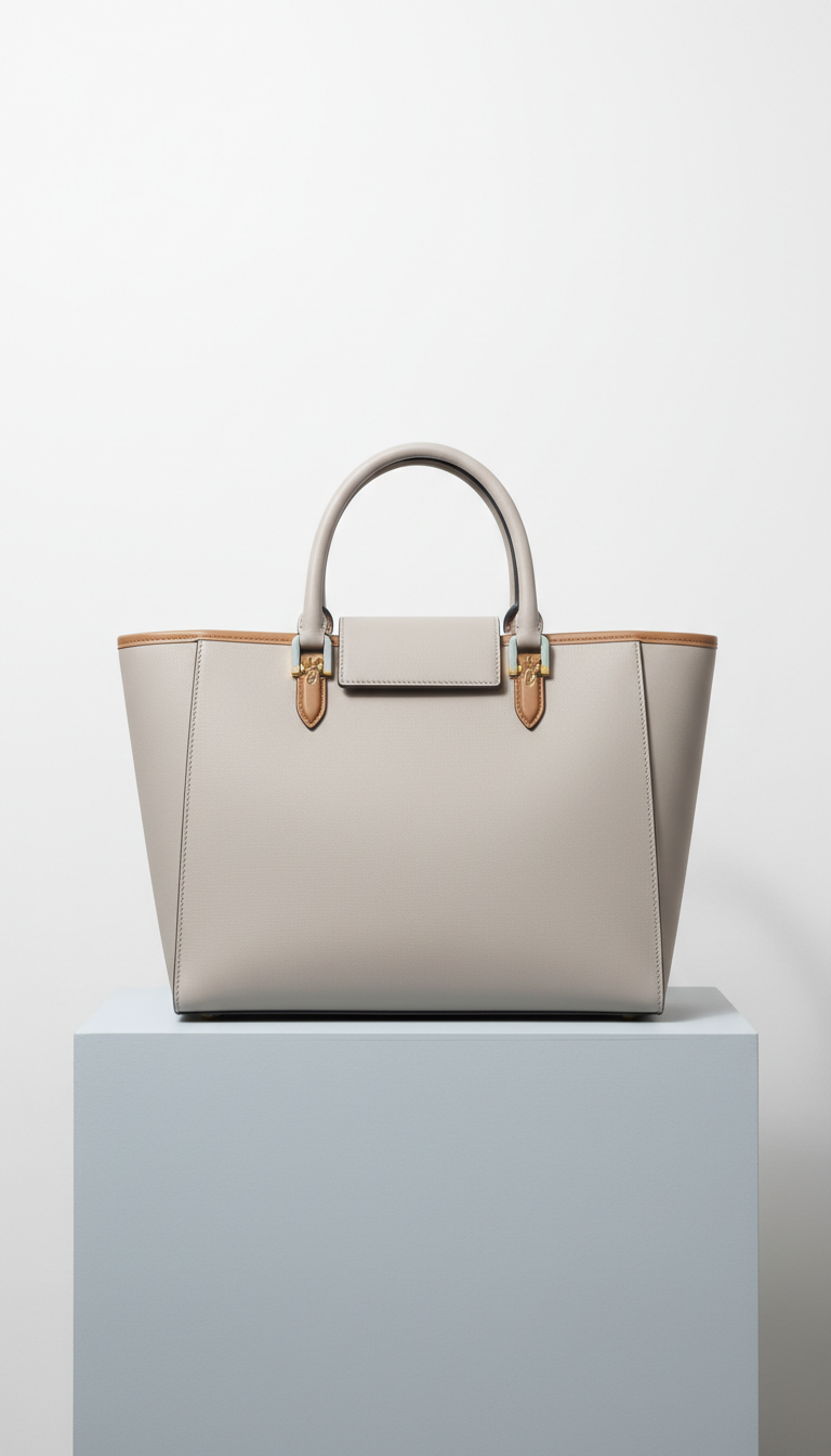 Celeste Calfskin Tote Bag