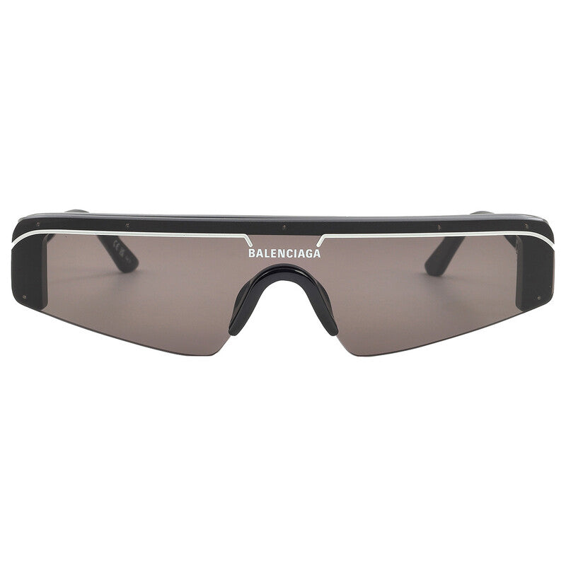 Balenciaga BB0003S 001 Shield Sunglasses – Black