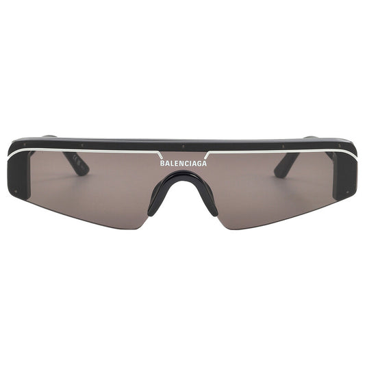 Balenciaga BB0003S 001 Shield Sunglasses – Black