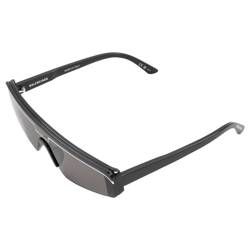 Balenciaga BB0003S 001 Shield Sunglasses – Black