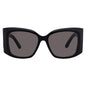 Balenciaga BB0443S 002 Butterfly Sunglasses – Black