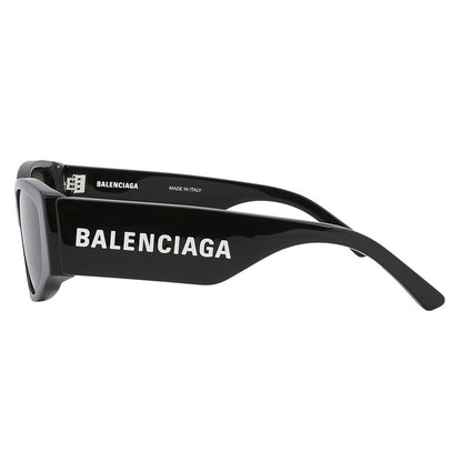 Balenciaga BB0258S 001 Cat Eye Sunglasses – Black/Grey