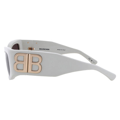 Balenciaga BB0321S 010 Cat Eye Sunglasses – Ivory/Grey