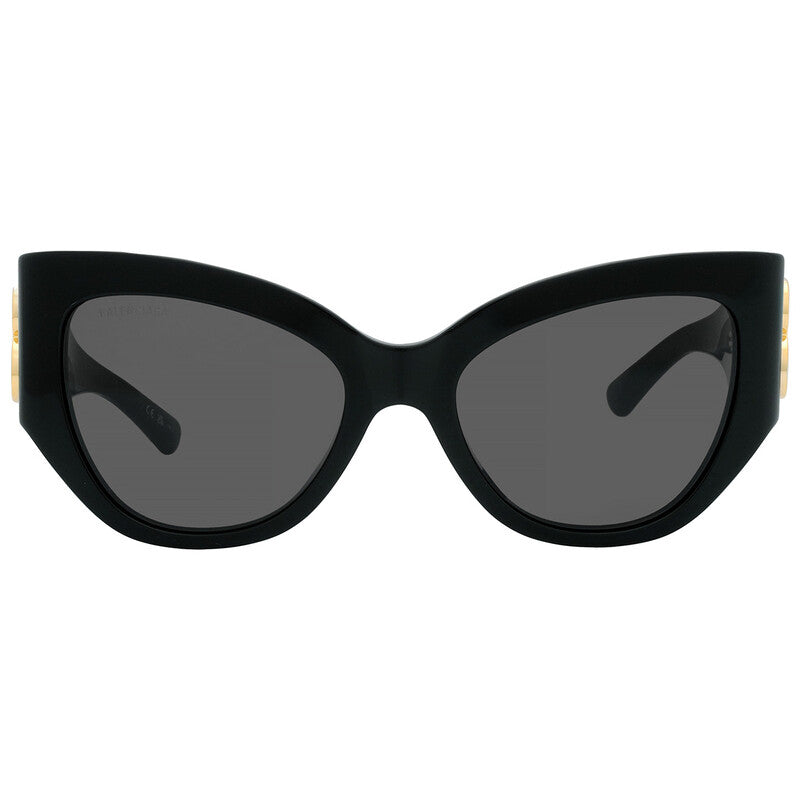 Balenciaga BB0322S 001 Cat Eye Sunglasses – Black