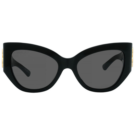 Balenciaga BB0322S 001 Cat Eye Sunglasses – Black