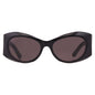 Balenciaga BB0394S 001 Cat Eye Sunglasses – Black