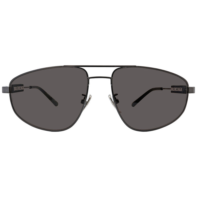 Balenciaga BB0115S 001 Pilot Sunglasses – Grey