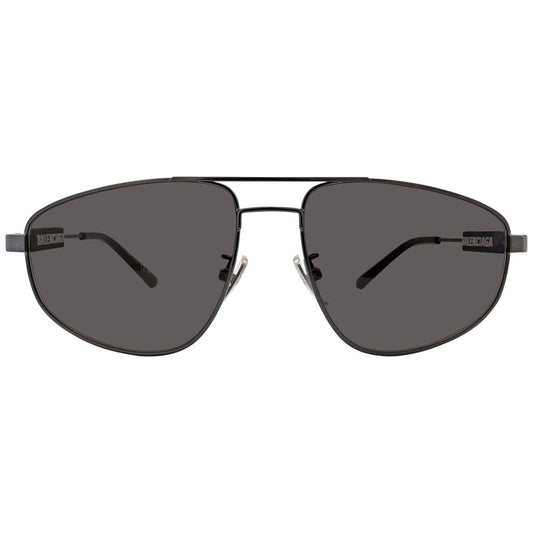 Balenciaga BB0115S 001 Pilot Sunglasses – Grey