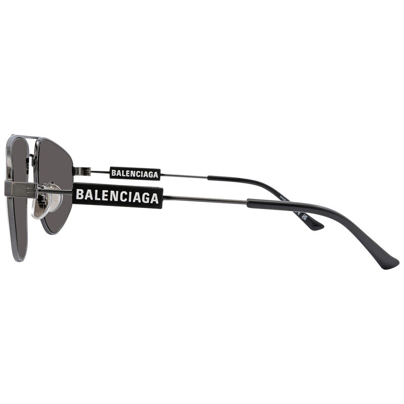 Balenciaga BB0115S 001 Pilot Sunglasses – Grey