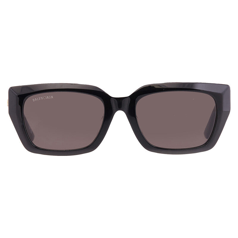 Balenciaga BB0272SA 001 Rectangular Sunglasses – Black