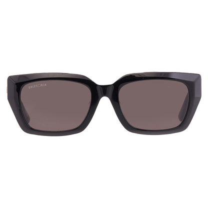 Balenciaga BB0272SA 001 Rectangular Sunglasses – Black