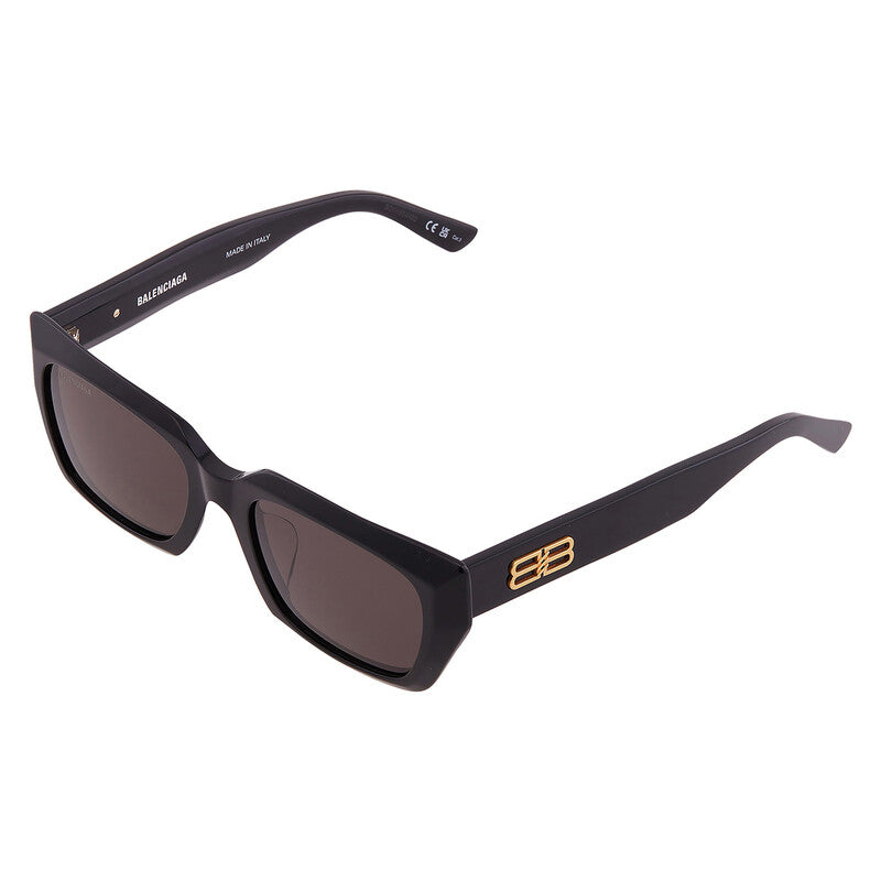 Balenciaga BB0272SA 001 Rectangular Sunglasses – Black