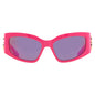 Balenciaga BB0321S 011 Cat Eye Sunglasses – Fuchsia