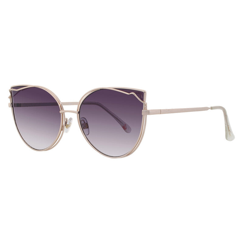 Betsey Johnson Women's Butterfly Sunglasses – Gold/Purple