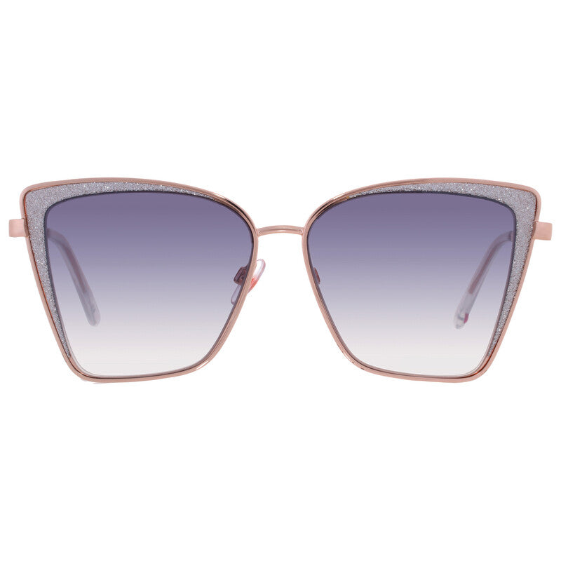 Betsey Johnson Women's Butterfly Sunglasses – Silver