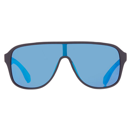 Body Glove-Polarized Blue Mirror Shield Unisex Sunglasses