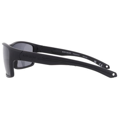 Body Glove FL 26 Men's Polarized Rectangular Sunglasses – Black