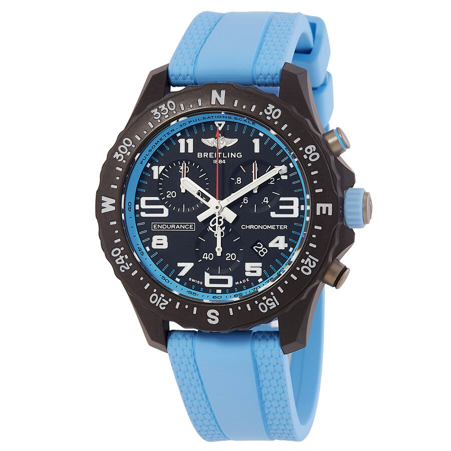 Breitling  Endurance Pro 38 Chronograph Black Dial Men's Watch