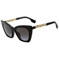 Burberry Marianne Grey Gradient Cat Eye Ladies Sunglasses