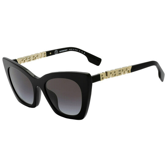 Burberry Marianne Grey Gradient Cat Eye Ladies Sunglasses