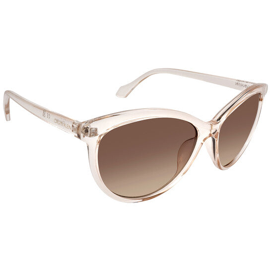 Calvin Klein  Brown Gradient Cat Eye Ladies Sunglasses