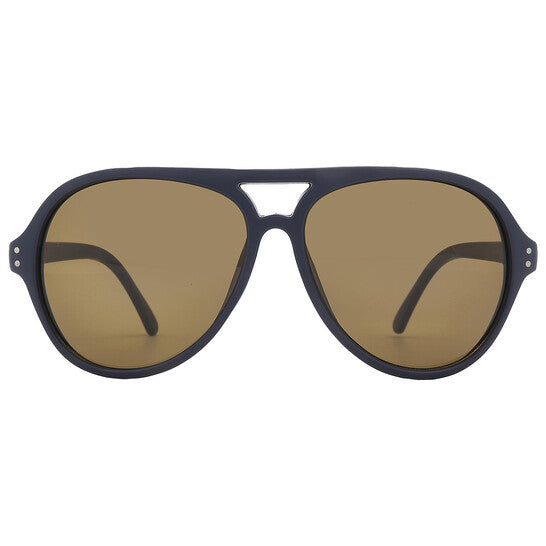 Calvin Klein  Brown Pilot Men's Sunglasses