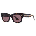Calvin Klein  Burgundy Rectangular Men's Sunglasses