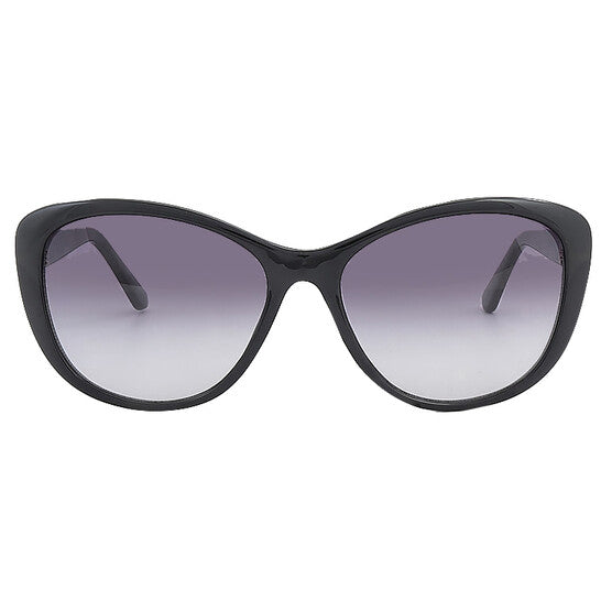 Calvin Klein  Grey Butterfly Ladies Sunglasses